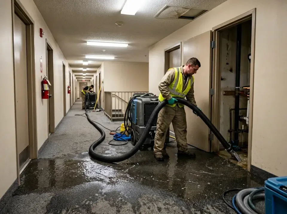 multi-unit-apartment-hallway-f-005 — frequently asked questions, Emergency Burst Pipe Water Extraction & Removal in Ione, CA
